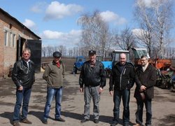 Візит до ФГ Віктора Бобика, с. Осітна, Черкаська обл.
